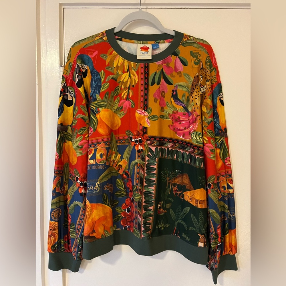 FARM Rio Bosque pullover Size S